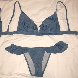 Zaful Blue Bikini